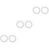 6 pcs Wrist Massage Rings Metal Health Care Accessories Bracelet Bangles view 3