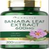 Carlyle Banaba Leaf Extract Capsules | 200 Count | Non-GMO, Gluten Free view 1