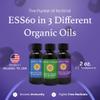 C60 Evo All-Natural Edible Oils, Mini Oil Sampler Set with Pure C60 ESS60, Immune Support and Joint Support Supplement with Olive Oil, Avocado Oil & MCT Coconut Oil, Set of 3, 2 oz view 2