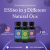 C60 Evo All-Natural Edible Oils, Mini Oil Sampler Set with Pure C60 ESS60, Immune Support and Joint Support Supplement with Olive Oil, Avocado Oil & MCT Coconut Oil, Set of 3, 2 oz view 3