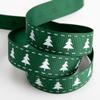 Italian Options Christmas Tree Ribbon 16mm x 5m Green view 1