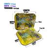 Jungle Hive Jumbo Rolling Tray | Magnetic lid | 3D Holographic | 3 Side Printing | Finish with Smooth Rounded Edges | Psychedelic Art (13.5x11.3) (Bee Wax Dab), JRT3DH view 4