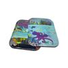 Jungle Hive Jumbo Rolling Tray | Magnetic lid | 3D Holographic | 3 Side Printing | Finish with Smooth Rounded Edges | Psychedelic Art (13.5x11.3) (Deep Octopus) (JRT3DH) view 1