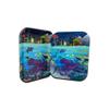 Jungle Hive Jumbo Rolling Tray | Magnetic lid | 3D Holographic | 3 Side Printing | Finish with Smooth Rounded Edges | Psychedelic Art (13.5x11.3) (Deep Octopus) (JRT3DH) view 3