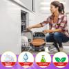 Zaltz Dishwasher Salt - Water Softener, Cleaner, Rinse Aid With Easy Pour Spout - Real Salt For Dishwashers, 4.4 lb Box view 4