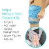 Arctic Flex Vive Knee Ice Pack Wrap with Straps for Cold Compression - Reusable Gel Cold Pack for Cold Therapy, Pain Relief, Injuries & Swelling - Post Surgery Recovery for Knee Replacement view 2