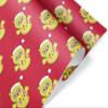 Owl Christmas Lights Wrapping Paper Premium Gift Wrap Party Decoration Decor (12 foot x 30 inch roll) view 1