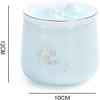 Cremation Urn Pet urn urns for Ashes Pet Urns for Ashes | Funeral Urn | Ceramics Handcrafted Cremation Urns | Memorial Urn | Garden Urn for Small Dogs, Cats, Rabbits, Small Animals, Etc. WEWY view 3