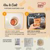 Yopokki Instant Rabokki Cup (Curry, 2 Cups) Korean Street food with Spicy curry taste sauce Ramen Noodle Topokki Rice Cake - Quick & Easy to Prepare view 4