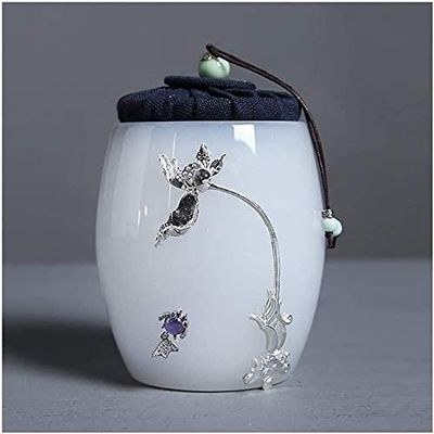 Cremation Urn Pet urn urns for Ashes Pet Cremation Urn for Ashes Funeral Urn for Adult Pet Ashes,Dog,Cat Memorial Urns,Garden Urns for Ashes WEWYQSJXBXF-211105(Color:B)