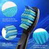 10 Pack Toothbrush Replacement Heads Compatible with Fairywill FW-507/508/515/551/917/959/2011, FW-D1/FW-D3/FW-D7/FW-D8, Most SG Series, HP126A, TB-5 Medium Soft Bristles Brush view 3