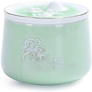 Cremation Urn Pet urn urns for Ashes Pet Urns for Ashes | Funeral Urn | Ceramics Handcrafted Cremation Urns | Memorial Urn | Garden Urn for Small Dogs, Cats, Rabbits, Small Animals, Etc. WEWY