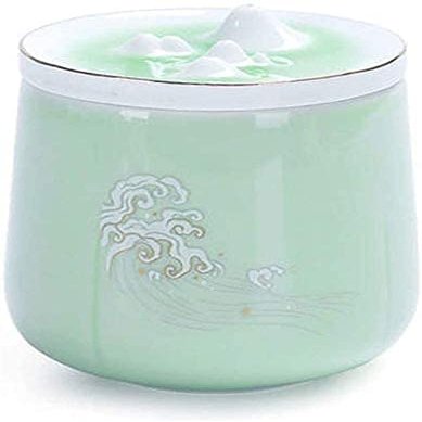 Cremation Urn Pet urn urns for Ashes Pet Urns for Ashes | Funeral Urn | Ceramics Handcrafted Cremation Urns | Memorial Urn | Garden Urn for Small Dogs, Cats, Rabbits, Small Animals, Etc. WEWY