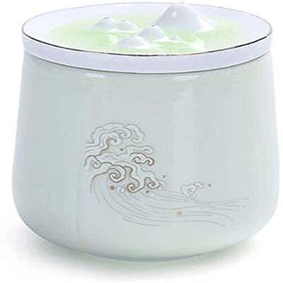 Cremation Urn Pet urn urns for Ashes Pet Urns for Ashes | Funeral Urn | Ceramics Handcrafted Cremation Urns | Memorial Urn | Garden Urn for Small Dogs, Cats, Rabbits, Small Animals, Etc. WEWY