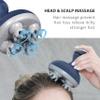 COMFIER Cordless Electric Scalp Massager with Mutlti-Modes Vibration, Handheld Cat Head Massager for Pets, Portable Dog Head Massage for Deep Clean and Stress Relax view 2