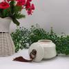 Cremation Urn Pet urn urns for Ashes Pet Memorial Ceramics Urn Cremation Keepsake Cremation Urns for Ashes High-End Handmade Ceramic Urn WEWYQSJXBXF-211105(Size:Off-White) view 2