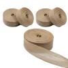 Jute Burlap Craft Ribbon, Natural Hessian Arts Band for Gift Bouquet Wrapping DIY Crafts Wedding Party Presents Gifts Decoration(3cm x 50M) view 1