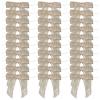 7Rainbows 30pcs Boutique 2.5" Burlap Ribbon Bows Craft Twist Tie Bows for Tying Up Packages Gift Wrapping Christmas Tree view 1
