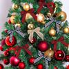 7Rainbows 30pcs Boutique 2.5" Burlap Ribbon Bows Craft Twist Tie Bows for Tying Up Packages Gift Wrapping Christmas Tree view 3