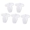 5 Pairs Reusable Heel Grips for Ladies Shoes, Gel Shoe Inserts Liners Pads for Too Big Shoes Anti-Slip Heel Grips Inserts Liners Foot Insoles for Women view 1