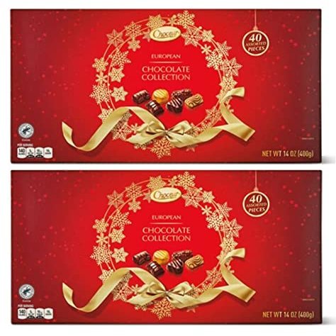 Choceur Limit edition European Chocolate Collection 40 Assorted Pieces 14oz 400g (Two Boxes)