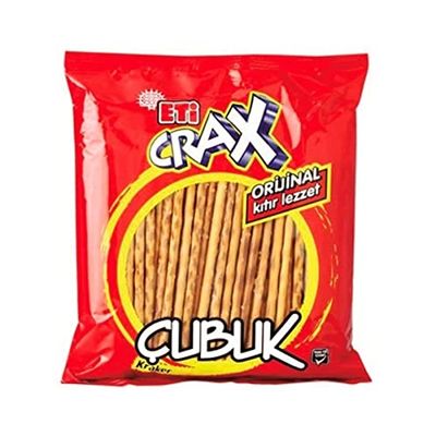 ETI HALAL CRAX PRETZEL STICKS 120GR - PACK OF 2