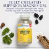 Solaray Magnesium Glycinate, New & Improved Fully Chelated Bisglycinate with BioPerine, High Absorption Formula, Stress, Bones, Muscle & Relaxation Support, 60 Day Guarantee, 60 Servings, 240 VegCaps view 3