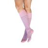 Rejuva Stripe Pattern 15-20 mmHg Knee-High Compression Socks for Women & Men view 3