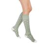 Rejuva Womens Heart Pattern Knee High 15-20 mmHg Graduated Compression Socks view 2