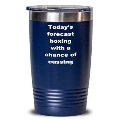Boxing with a chance of cussing 20oz Coffee, Tea gift