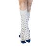 Rejuva Womens Heart Pattern Knee High 15-20 mmHg Graduated Compression Socks view 2