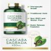Carlyle Cascara Sagrada Capsules | 450 mg | 250 Count | Herbal Supplement | Non-GMO, Gluten Free view 3