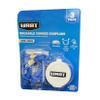 HART 3-Piece Reusable Corded EARPLUGS NRR 26dB Noise Reduction Ear Plugs Washable view 3