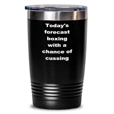 Boxing with a chance of cussing 20oz Coffee, Tea gift
