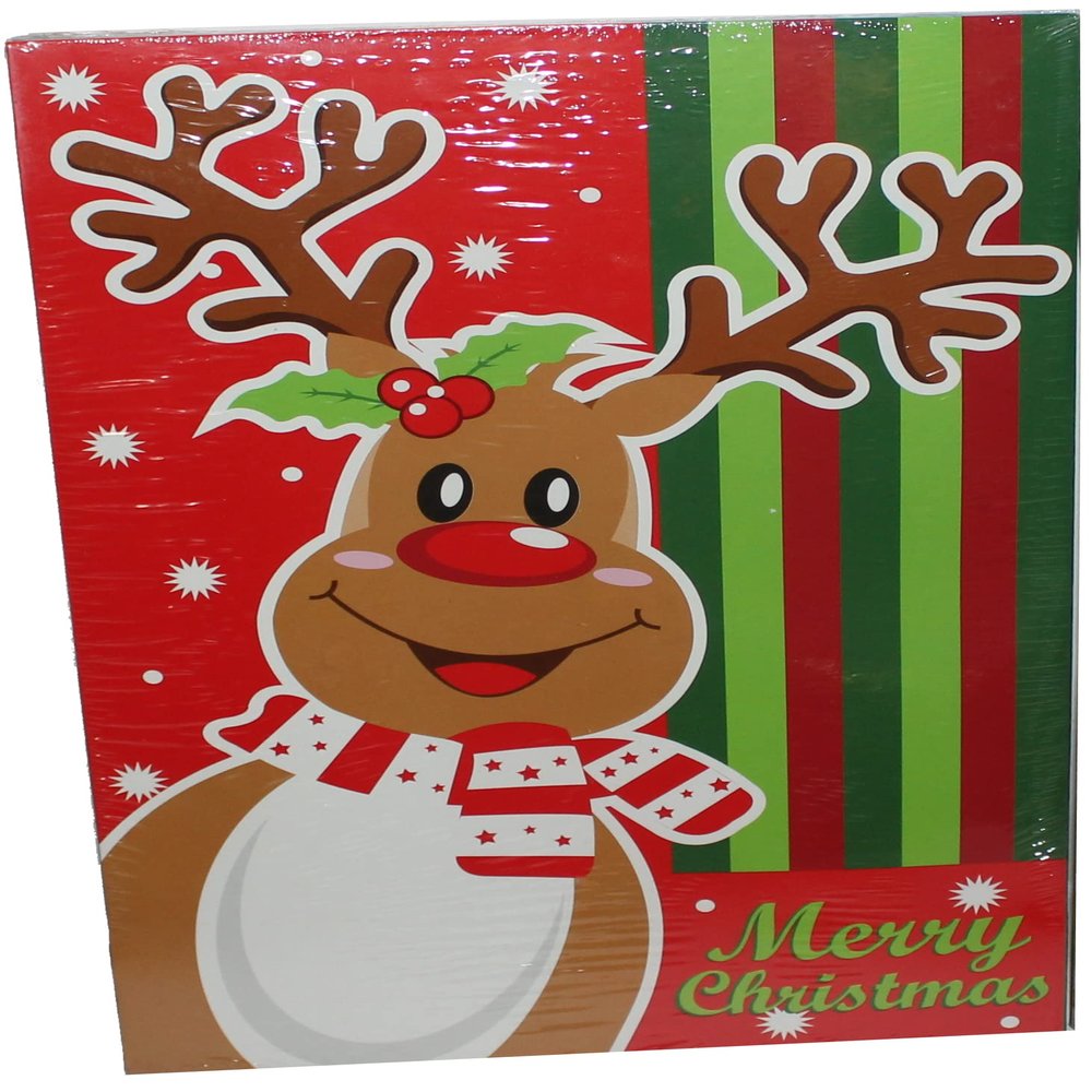 3 Christmas Gift Boxes, 9.5" x 14.25" x 2", for Shirts, Sweaters, Children's Wear