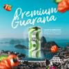 Soda Bossa Sparkling Soda, Guarana Flavor, Low-Calorie, Gluten Free & Guilt-Free Sparkling Soda Drink - Natural Soda - Craft Soda 8-12 FL OZ Cans/Box (Pack of 1 Box) view 2