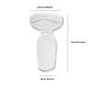 1 Pairs Invisible Heel Grips for Ladies Shoes, Heel Cushion Inserts Extra Sticky Shoe Pads for Women Loose Shoes Anti-Slip Heel Liner Adds Volume Shoe Insoles Foot Care Protector view 2