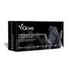1 Case of 1000 Black Nitrile Gloves (Small) view 1