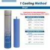 4AllFamily Rambler Insulin Travel Case Cooler  12H Non-Electric Insulin Cooler Travel Case TSA Approved with Lightweight Design  Air Traveling Friendly, Reusable Small Blue Thermo for Medications view 3