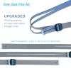Heathorn Airfit P10 / N30 Headgear Strap Upgraded Replacement Straps Fully Adjustable Design Quickfit Elastic - Fit for P10 / N30 Nasal Pillow System - Blue//Grey (2-Pack) view 2