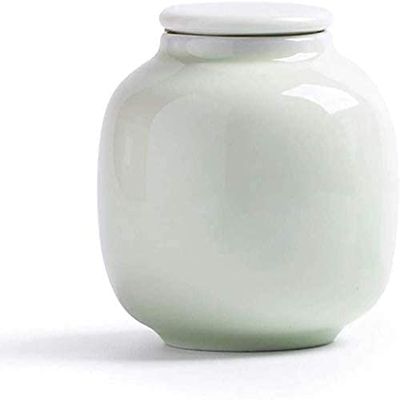 Cremation Urn Pet urn urns for Ashes Funeral Urn for Adult Pet Ashes Handmade Ceramic Pet Urn Human Medium and Small Memorial Urns WEWYQSJXBXF-211107(Color:1)