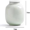Cremation Urn Pet urn urns for Ashes Funeral Urn for Adult Pet Ashes Handmade Ceramic Pet Urn Human Medium and Small Memorial Urns WEWYQSJXBXF-211107(Color:1) view 2