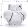 Cremation Urn Pet urn urns for Ashes Burial Urns Adult for Ashes or Pet at Home Cremation Urns Ceramics Urn Handmade Ceramic Pet Urn WEWYQSJXBXF-211107(Color:A) view 2