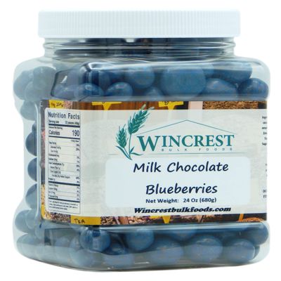 Milk Chocolate Covered Blueberries - 1.5 Lb