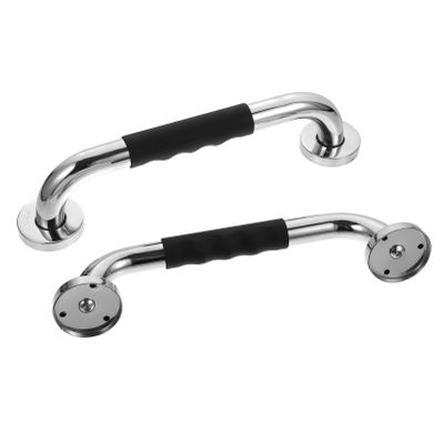 2pcs Bathroom Handrails for Elderly Safety Sturdy Non- Grab Bars Wall-Mounted Support for Disabled and Seniors and Design