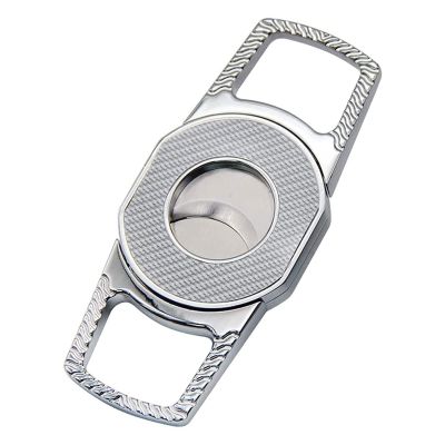 XIXIDIAN Cigar Cutter,Stainless Steel Guillotine Double Scissors Sharp Blades,Portable Cigar Tool