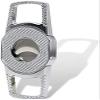 XIXIDIAN Cigar Cutter,Stainless Steel Guillotine Double Scissors Sharp Blades,Portable Cigar Tool view 2