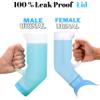 Female Urinal Spill Proof 32 oz (2 Pack)- Urinal for Women & Men - Pee Funnel - Unisex Bed Pan - Portable Urinals for Women - Sturdy Female Urination Device for Car Travel, Road Trip Essentials view 2