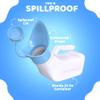 Female Urinal Spill Proof 32 oz (2 Pack)- Urinal for Women & Men - Pee Funnel - Unisex Bed Pan - Portable Urinals for Women - Sturdy Female Urination Device for Car Travel, Road Trip Essentials view 3