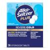 Alka-Seltzer Plus Severe Cold - Sparkling Original Powerfast Fizz Effervescent Common Cold Tablets, Sinus Congestion, Runny Nose, and Dry Cough, 36CT, Packaging May Vary view 1